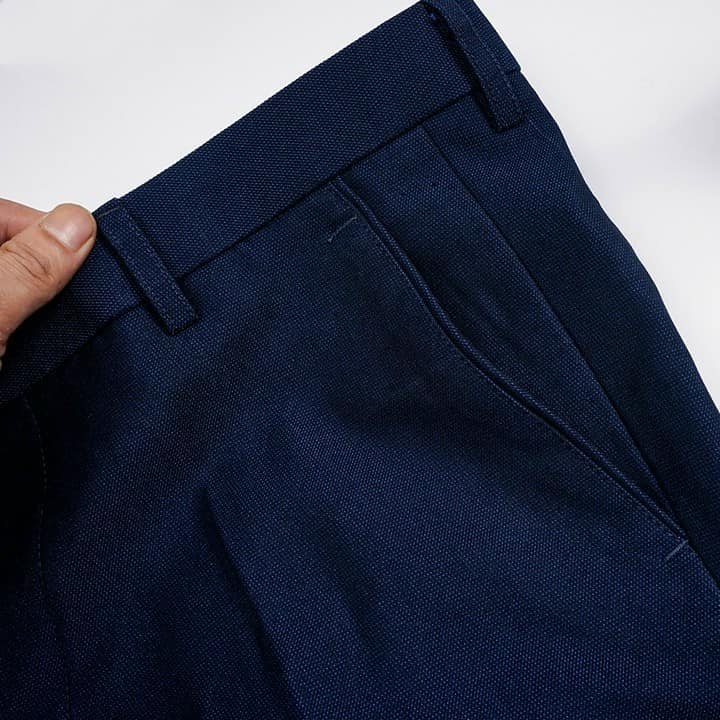 Quần Tây Nam Chất Vải Chéo 79 Ống Côn Co Giãn Dáng Ôm Body Vnicestore