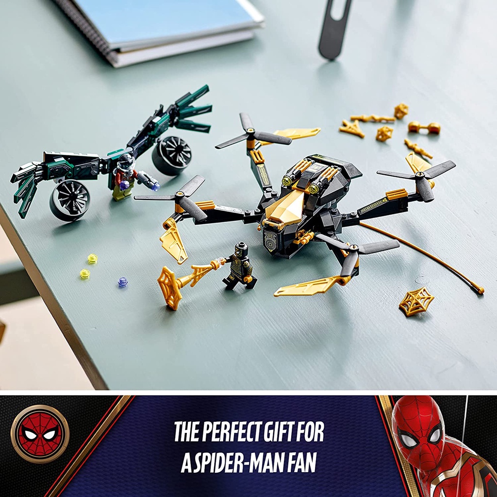 Lego Super Heroes 76195 - Spider-Man’s Drone Duel - Bộ xếp hình Lego Trận chiến trên không