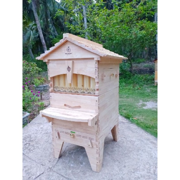 THÙNG NUÔI ONG THÔNG MINH TỰ CHẢY MẬT BEE GARDEN CHÍNH HÃNG