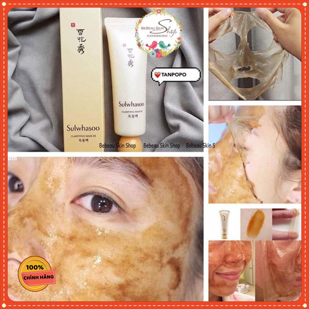Mặt nạ lột Sulwhasoo Clarifying - Mặt nạ ngủ Sulwhasoo Overnight Vitalizing Mask EX