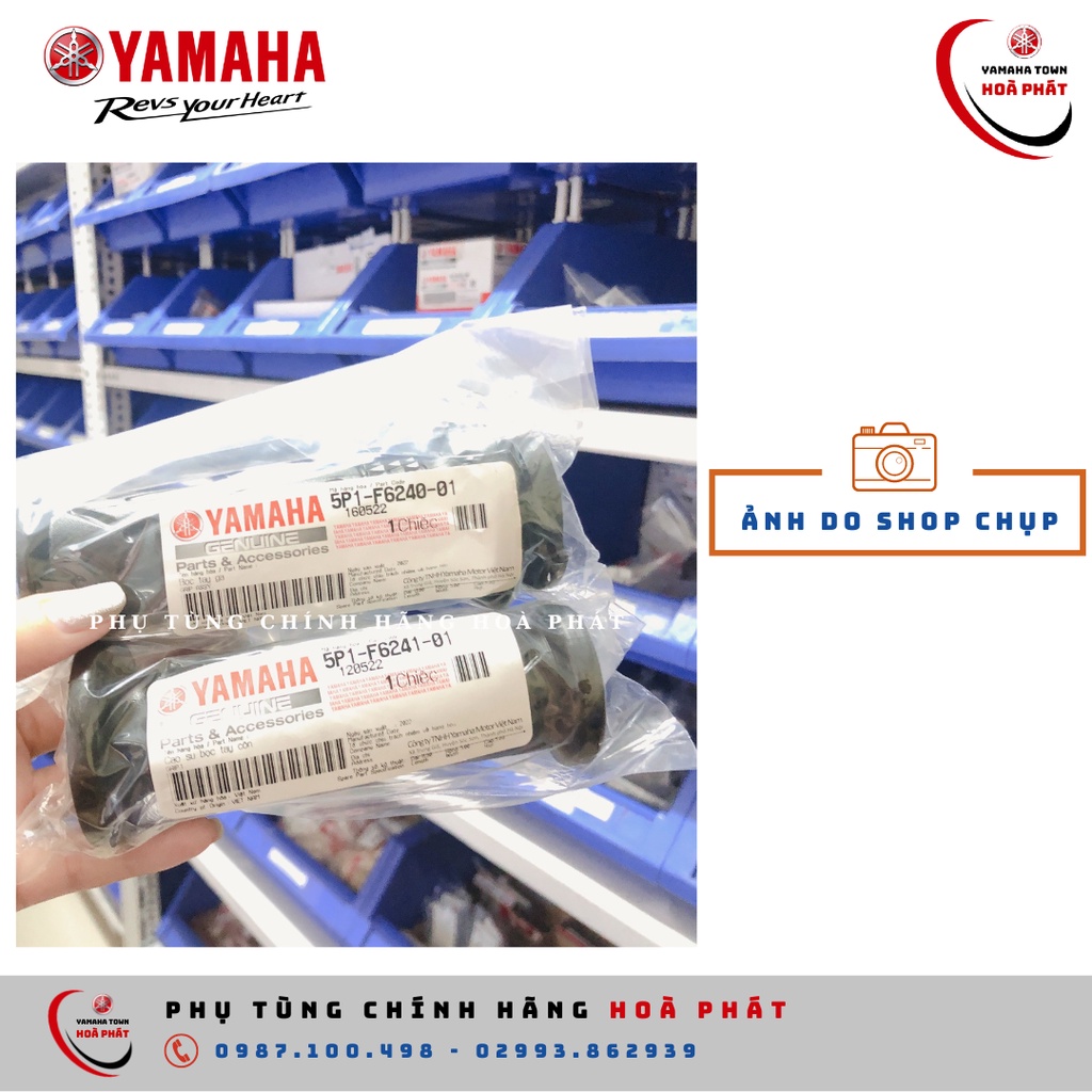 Bao tay, cặp tay cầm, cao su bọc tay lái, tay ga, tay côn Sirius FI chính hãng Yamaha 100%