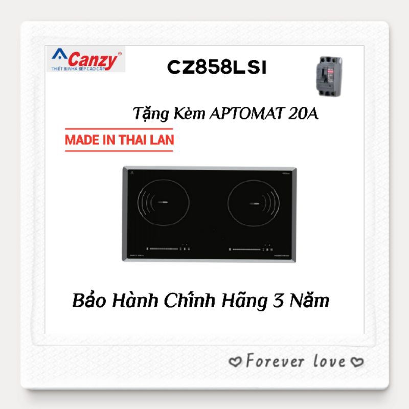 Bếp Từ Đôi Nhập Khẩu THÁI LAN CANZY CZ858Lsi