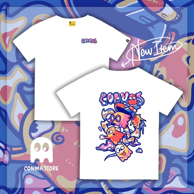 T - Shirt basic CONMAS Of White - SS3