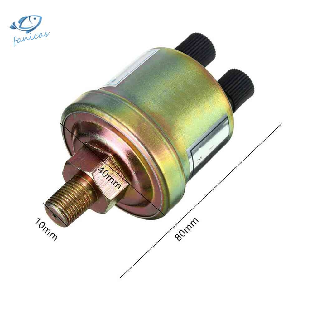 Cảm Biến Áp Suất Dầu Động Cơ FANIC 1/8 NPT 80x40mm