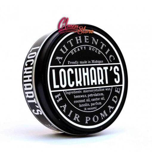 Pomade tạo kiểu tóc Lockhart’s Heavy Hold Pomade 3.4oz