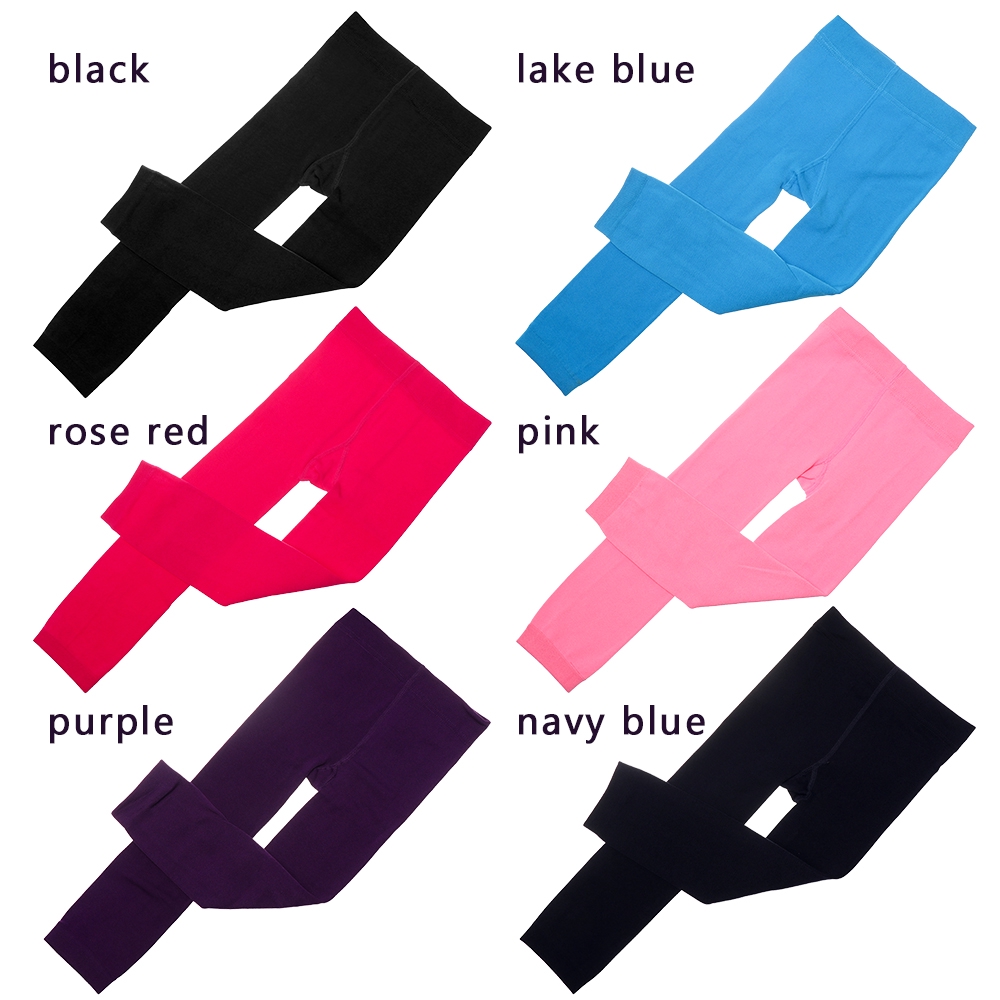 Quần legging đệm lông giữ ấm mùa đông kiểu dáng xinh xắn dành cho bé gái