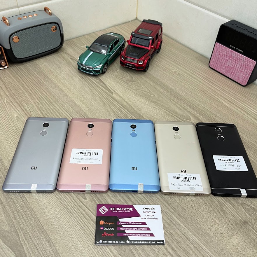 Điện thoại Xiaomi Redmi Note 4X màn 5.5 inch FullHD - Snap 625 ram 4G 64G