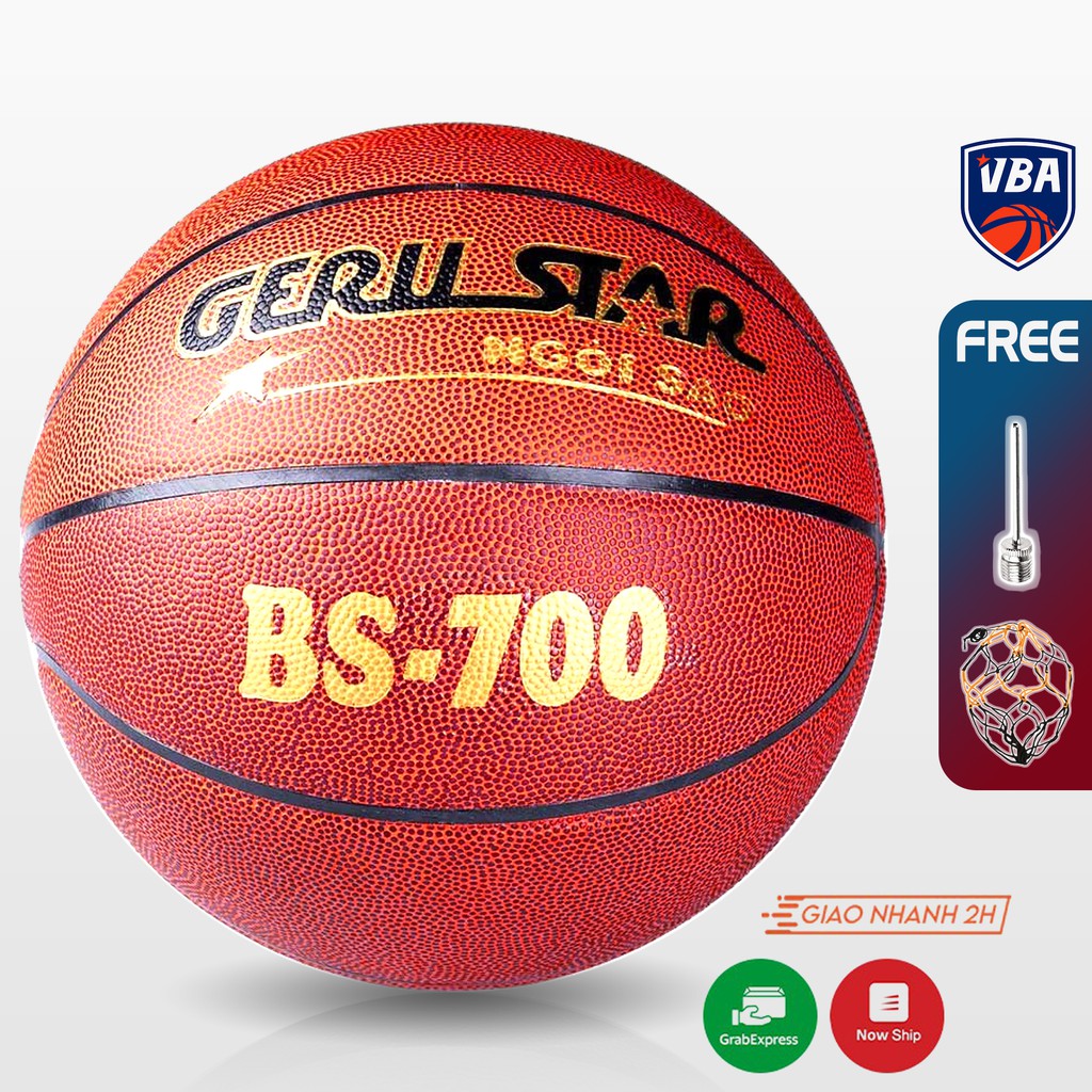Banh bóng rổ PU Gerustar Size 7 BS-700 - Dán
