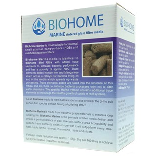 Vật liệu lọc Biohome Marine