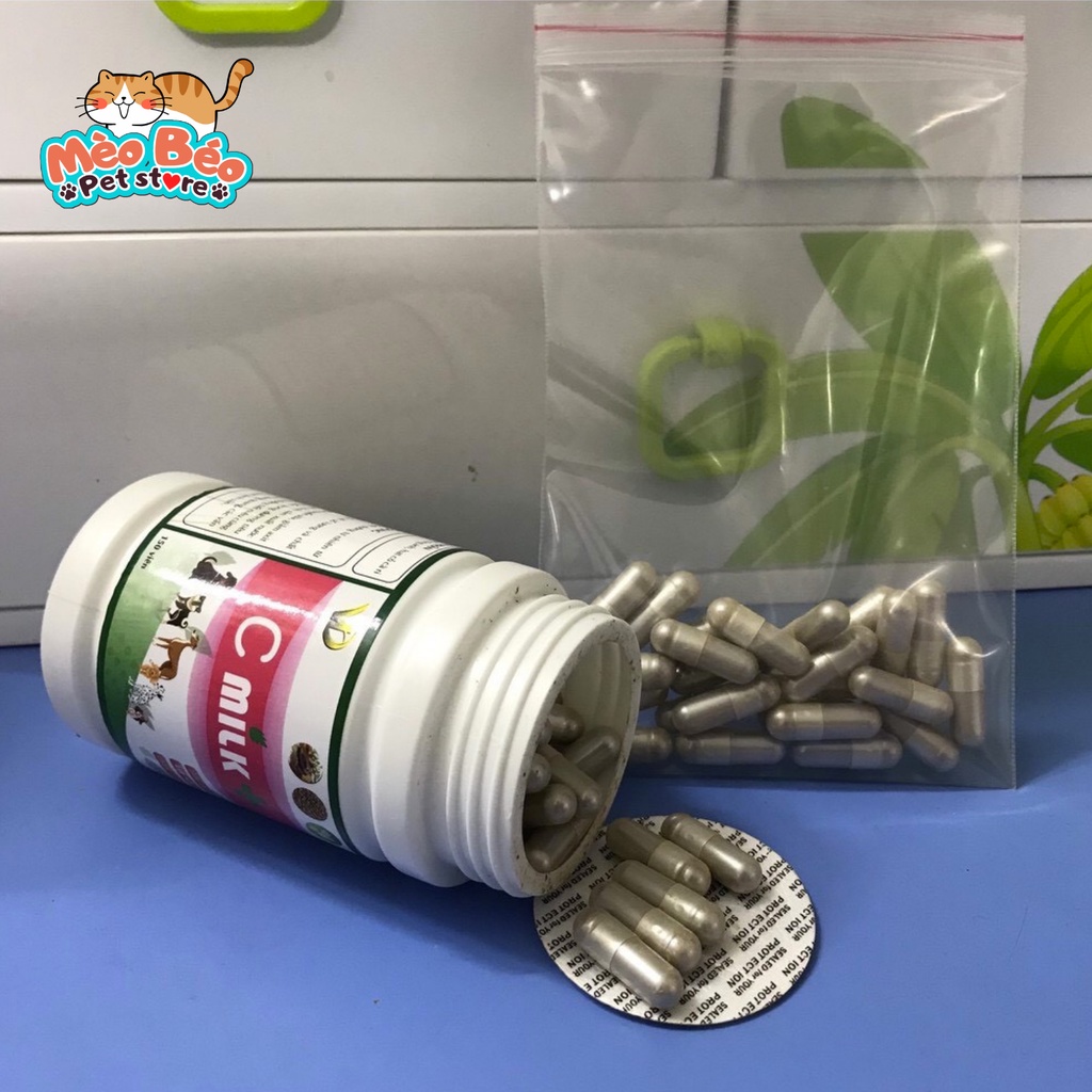 Combo 10 viên kích sữa, tăng tiết sữa C-milk cho chó