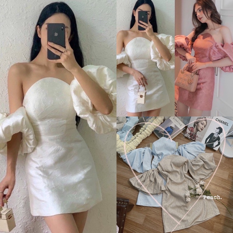 ĐẦM GẤM BẸT VAI TAY PHỒNG