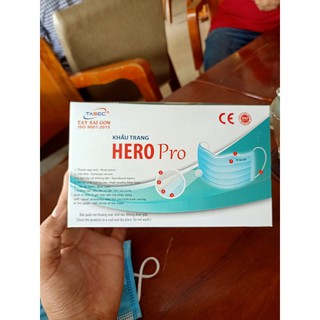 KHẨU TRANG HERO PRO 4 LỚP KHÁNG KHUẨN