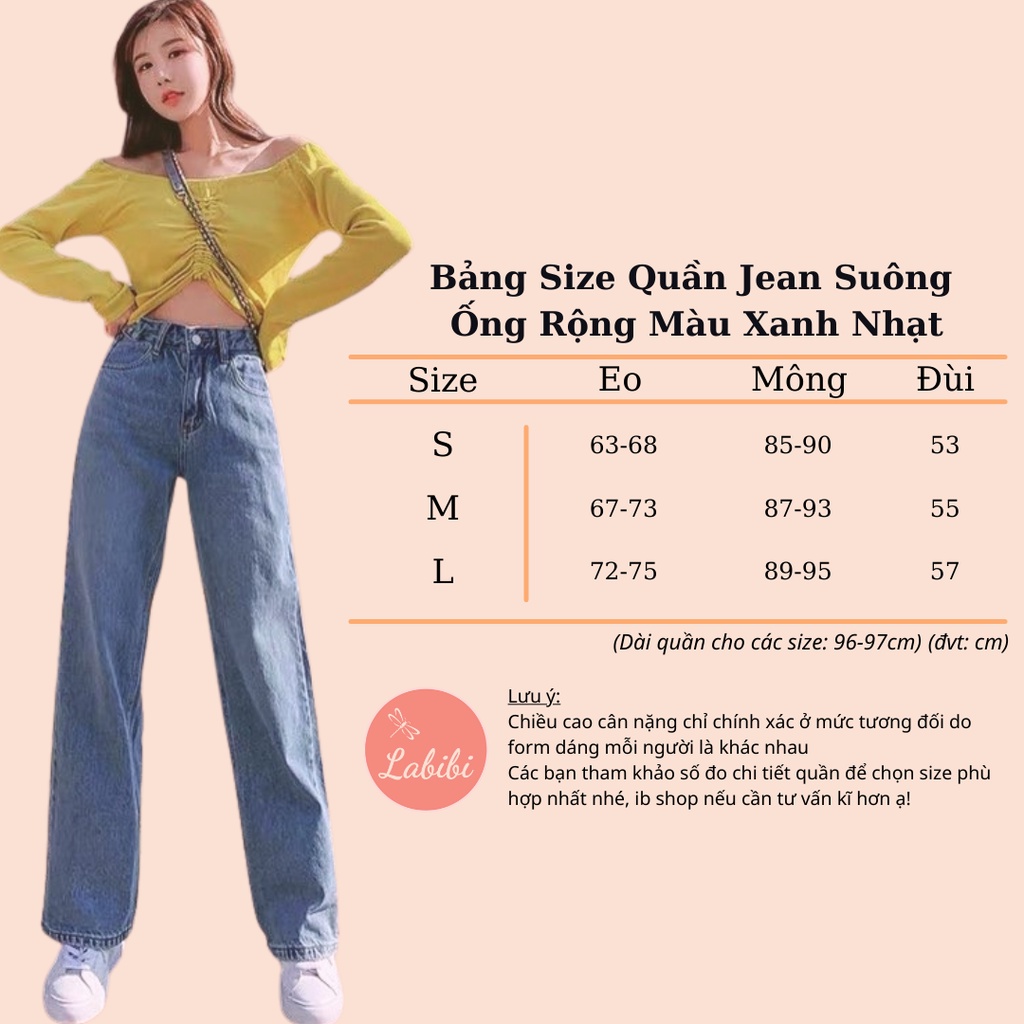 Quần Jean Nữ Ống Rộng - Quần Jean Nữ Suông | BigBuy360 - bigbuy360.vn