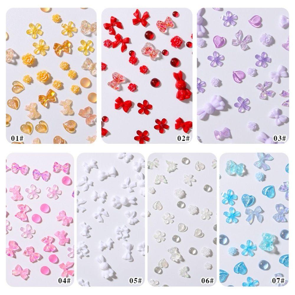 Vật Liệu Trang Trí Móng Tay 3D Nghệ Thuật DIY charms