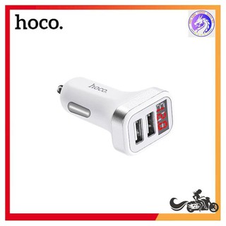Sạc nhanh xe hơi chính hãng hoco Z3 có led báo vol 2 cổng usb 3.1A