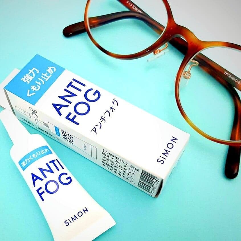 Gel lau kính Anti Fog chống bám hơi nước của Nhật Bản chống sương mù chống mờ kính cận kính râm