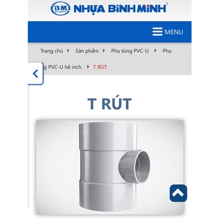 Tê giảm 42-21,42-27, 42-34, 34-21, 34-27, 27-21 ống nhựa pvc bình minh