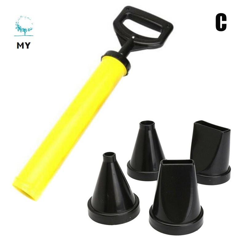 Set dụng cụ bơm xi măng kèm vòi phun sử dụng tiện lợi