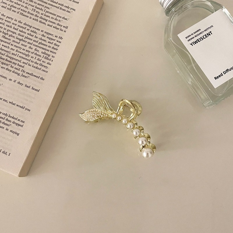 Kẹp tóc kim loại phong cách Hàn Quốc A6041 - Kẹp càng cua kim loại cỡ vừa