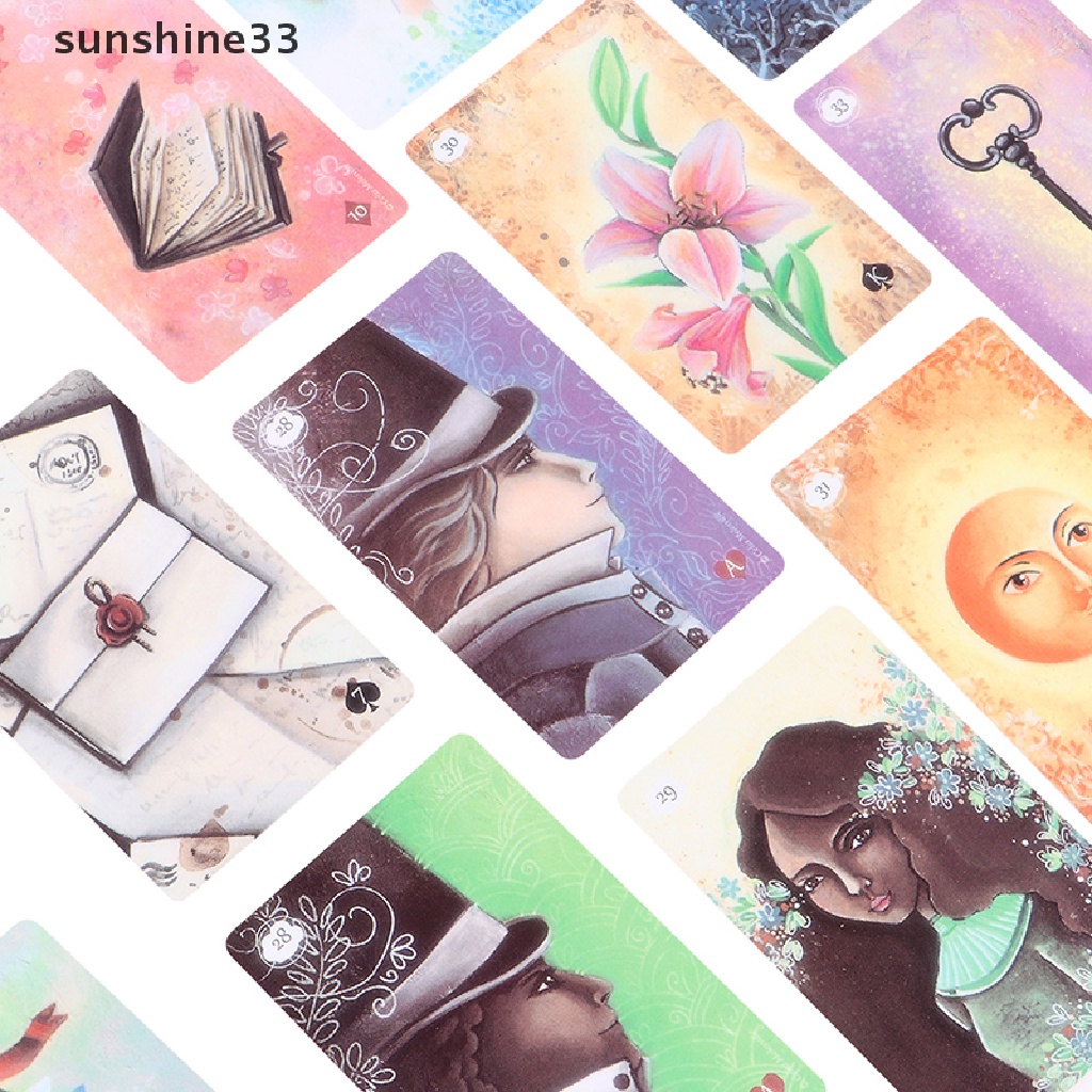 Bộ Bài Tarot SU Tanis Lenormand By Celia Melesville Spirit Of The Animal Visions