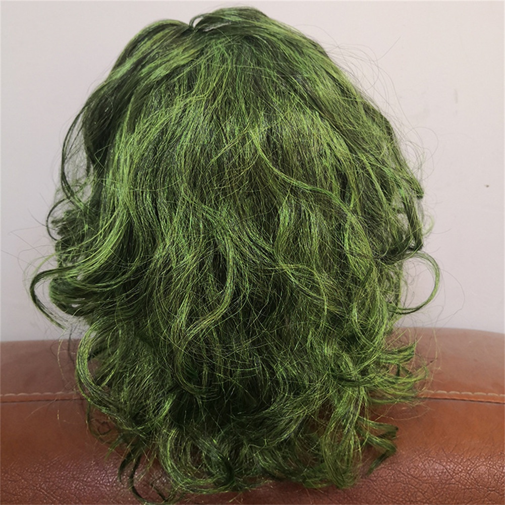 Mặt Nạ Cao Su Trang Phục Hóa Trang Chú Hề Mặt Nạ Hiệp Sĩ Bóng Đêm Cosplay Kinh Dị Đáng Sợ Joker Mặt Nạ Tóc Xanh Tóc Giả halloween