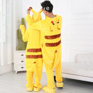[FREESHIP - GIẢM 10K] Bộ đồ thú Pikachu pijama bông - Hình thật