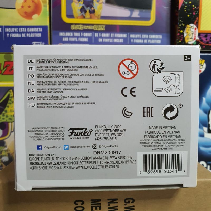 Đồ chơi mô hình funko pop 878 Kid Buu (Glow in the Dark) - Dragon Ball