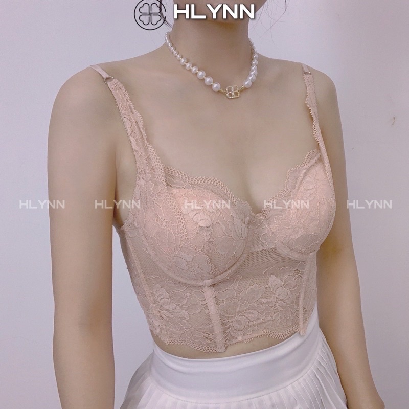 Áo corset quai ren có tặng kèm mút M199