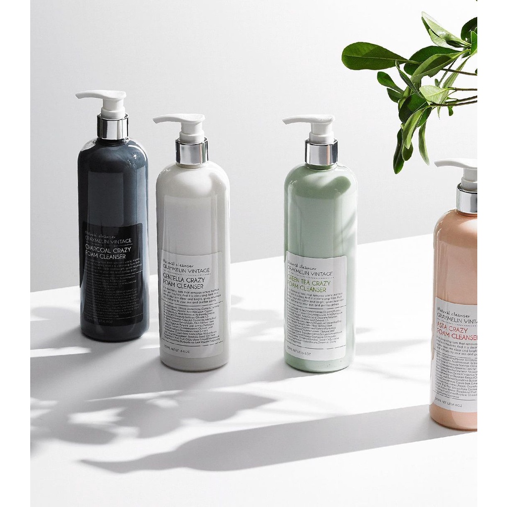 Sữa rửa mặt tạo bọt Graymelin Crazy Foam Cleaser