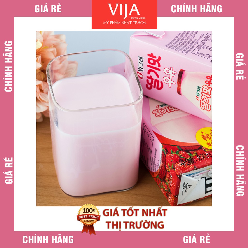 [Lốc 6 hộp] Sữa Hàn Quốc Binggrae vị Dưa lưới - Chuối