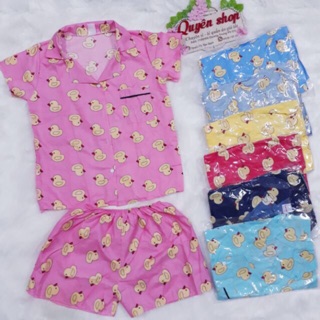 Bộ pizama đùi kate