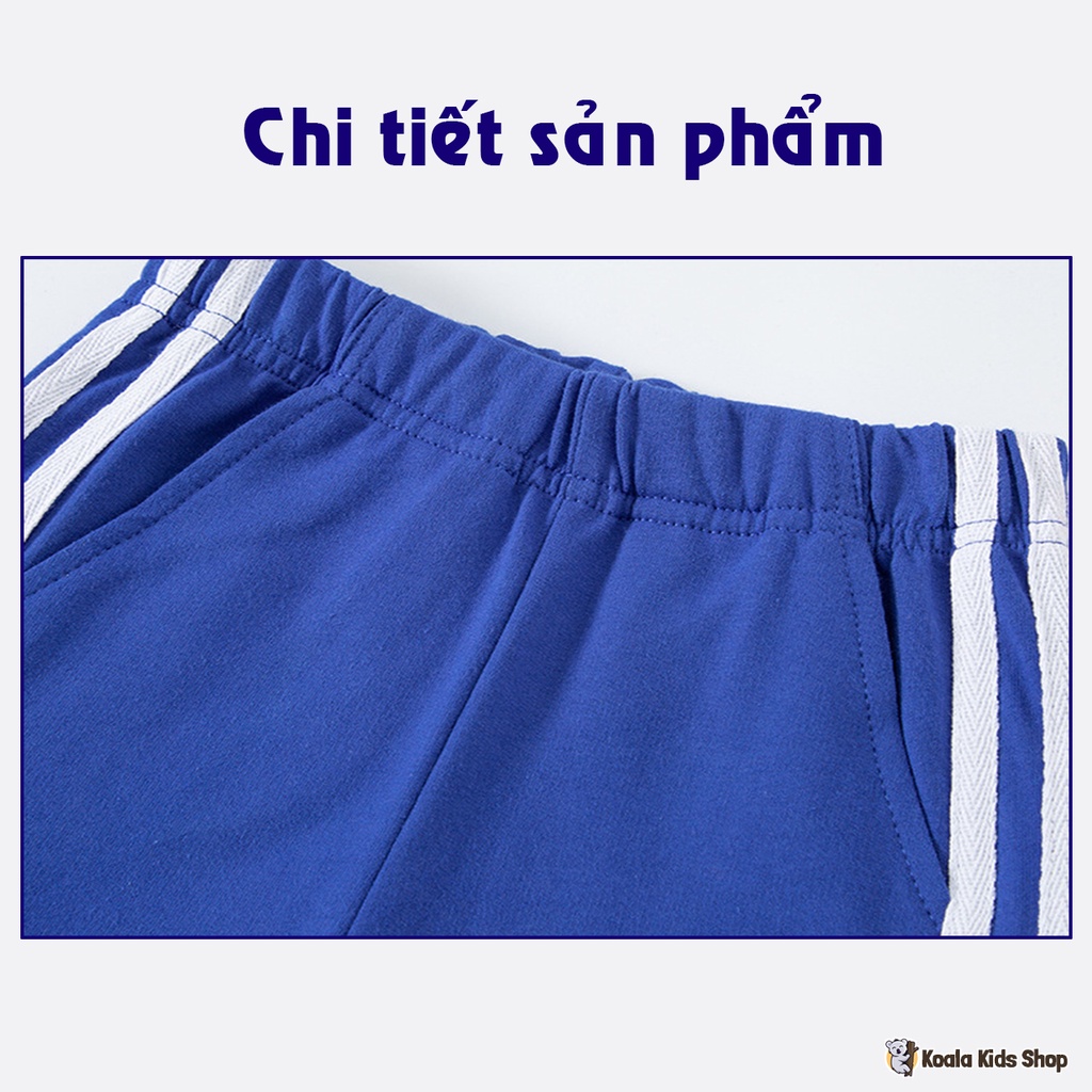 Quần Short co giãn Betop bé trai Quần đùi chất cotton trẻ em từ 2-8 tuổi