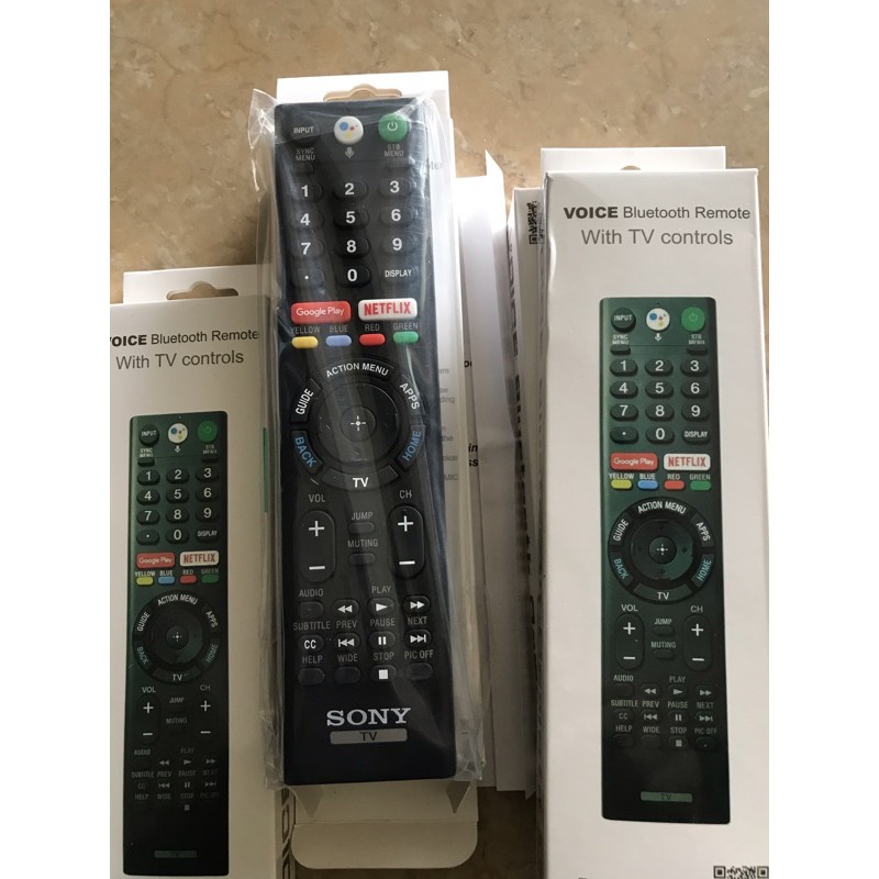 Điều khiển tivi led Sony giọng nói RMF-TX300U+ tặng kèm pinAAA