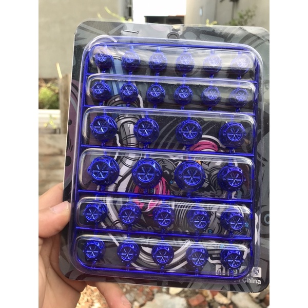 Chụp ốc gắn các dòng xe 30 chụp cực đẹp gắn như zin