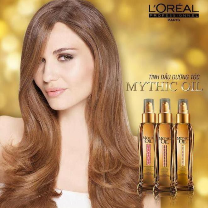 Serum tinh dầu dưỡng tóc L'oreal Mythic oil Nourishing oil for all hair types 100ml - chính hãng