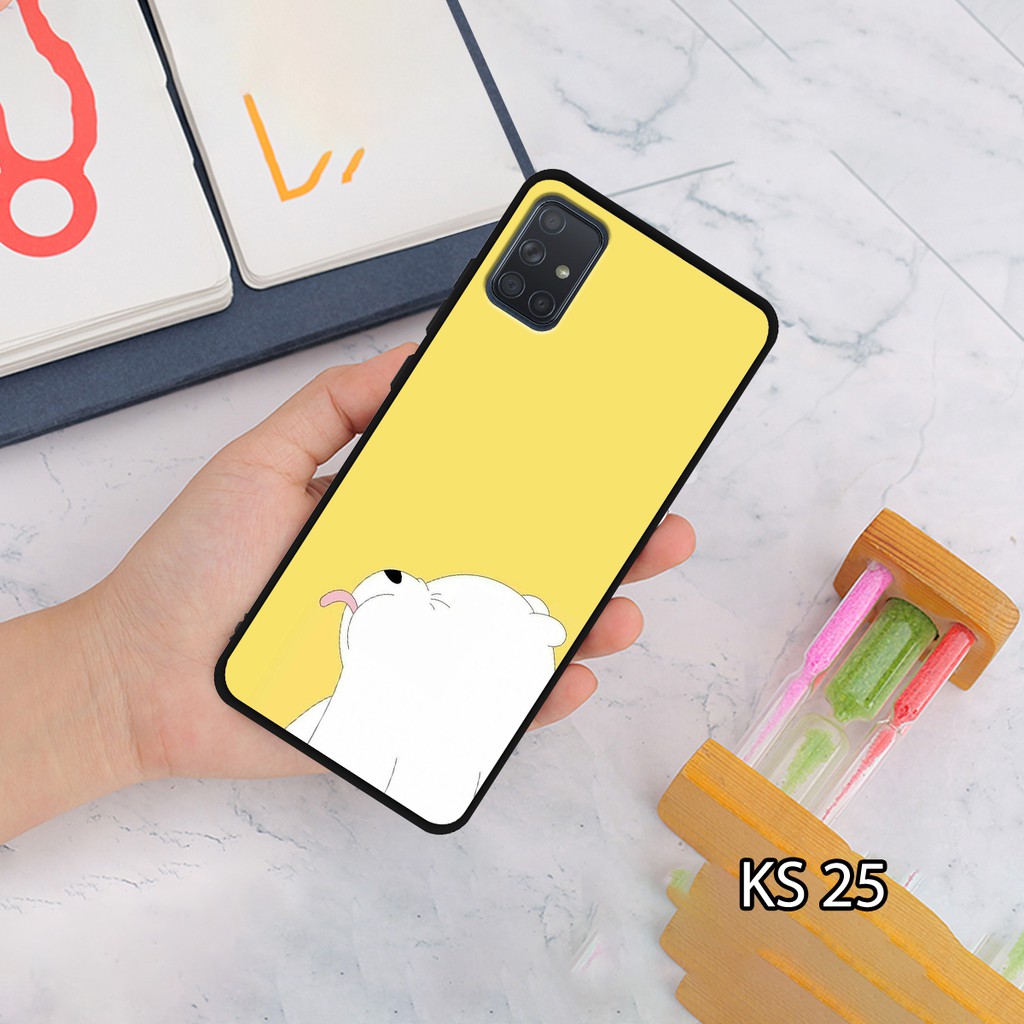 [HOT] Ốp lưng điện thoai SamSung A31/A51/A71 in hình Gấu Bear  siêu dễ thương_KINGSTORE.HN_Ốp SS A31/A51/A71