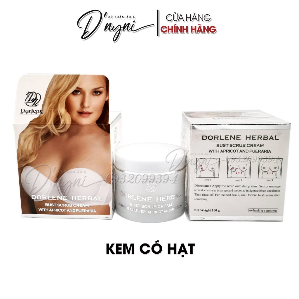 Kem Nở Ngực Dorlene Herbal 100g Thái Lan