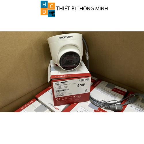 Camera Hikvision 5mp/2K+ DS-2CE76H0T-ITPFS tích hợp mic chính hãng bảo hành 24 tháng