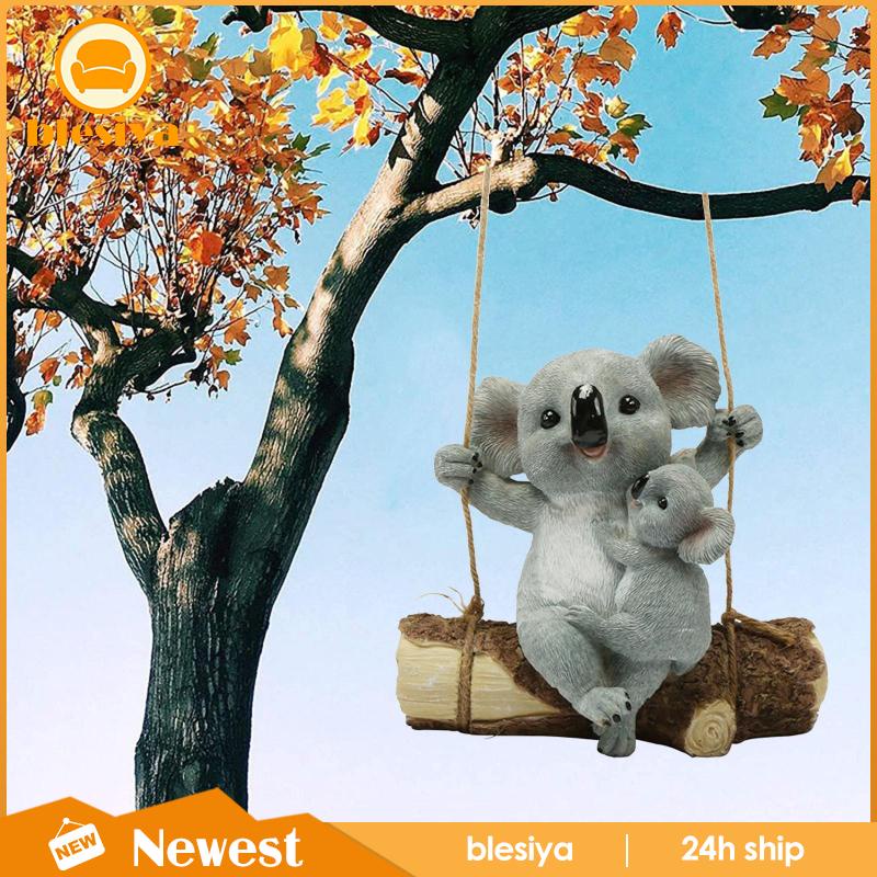 [Blesiya] Tượng Gấu Koala Trang Trí Sân Vườn