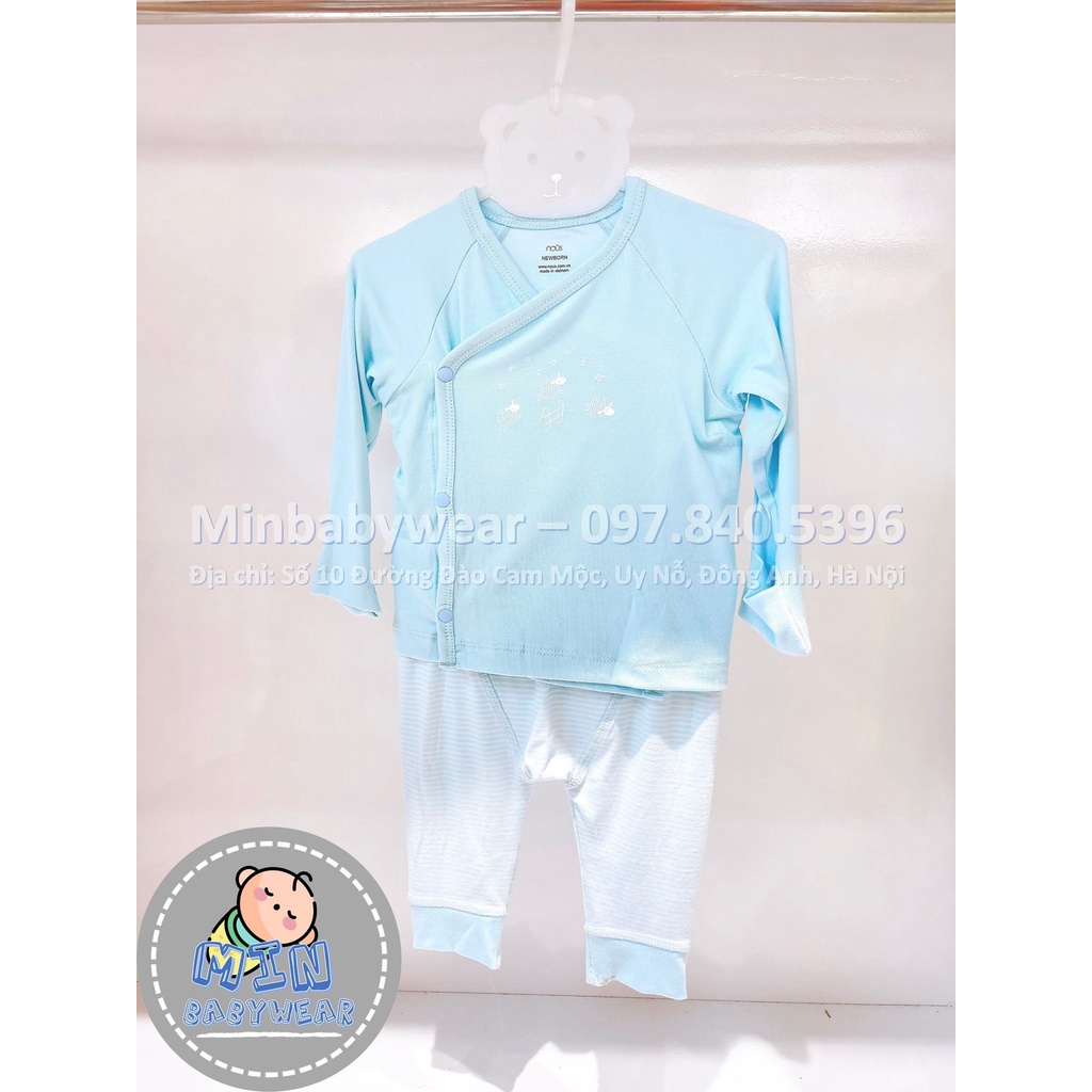 Bộ sơ sinh cài chéo pettit cho bé sơ sinh