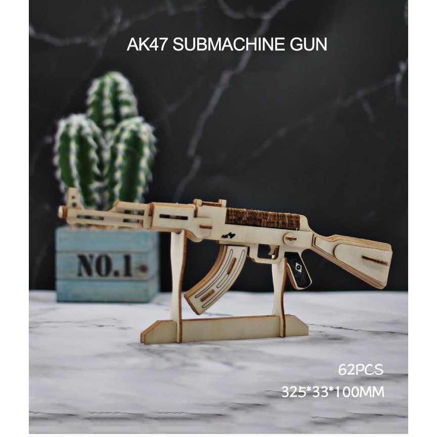 Đồ chơi lắp ghép gỗ 3D Mô hình Đồ chơi quân Sự Laser