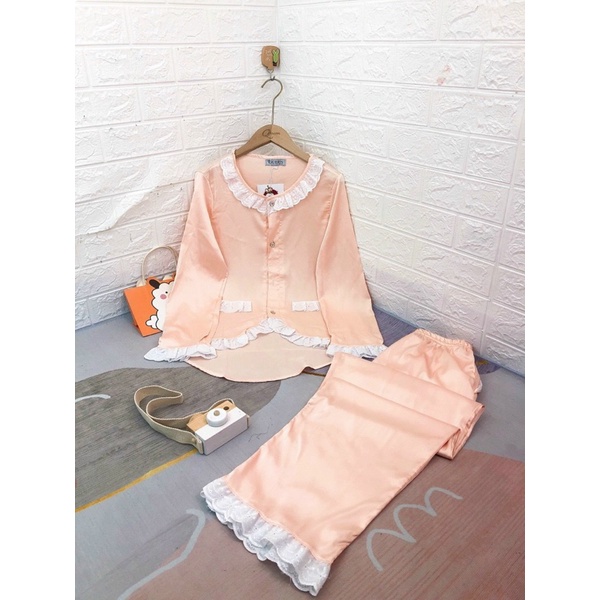 Bộ lụa mango- latin- satin phôi tay dài