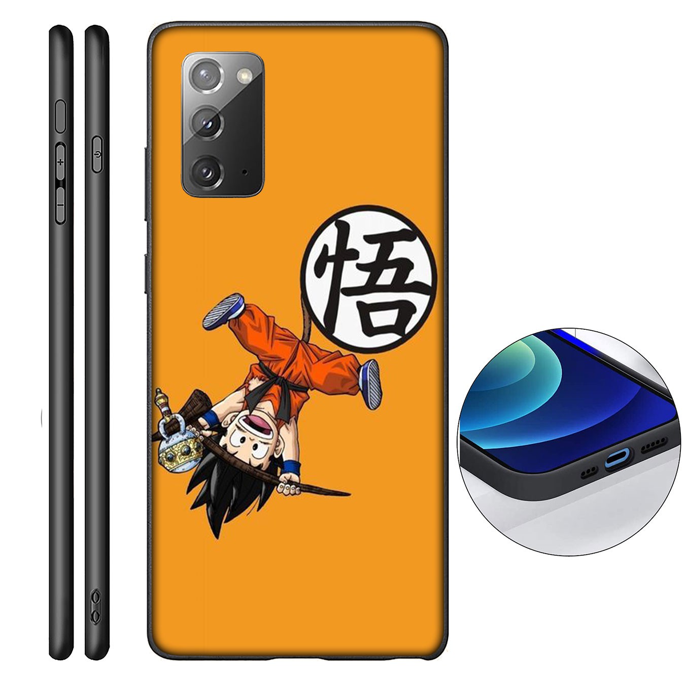 Ốp điện thoại dẻo silicon in hình Anime goku cho Samsung Galaxy A11 A31 A10 A20 A30 A50 A10S A20S A30S A50S A71 A51