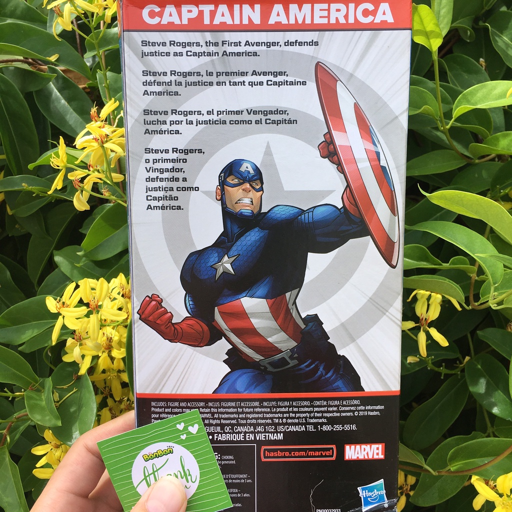 Mô hình Captain America - siêu anh hùng Marvel