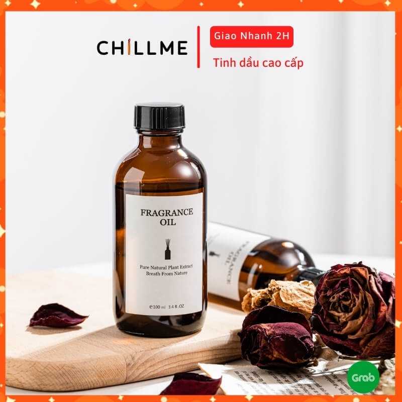 Tinh dầu thiên nhiên thơm phòng cao cấp nguyên chất 100ml TD02 xông phòng, đuổi muỗi - Chillme