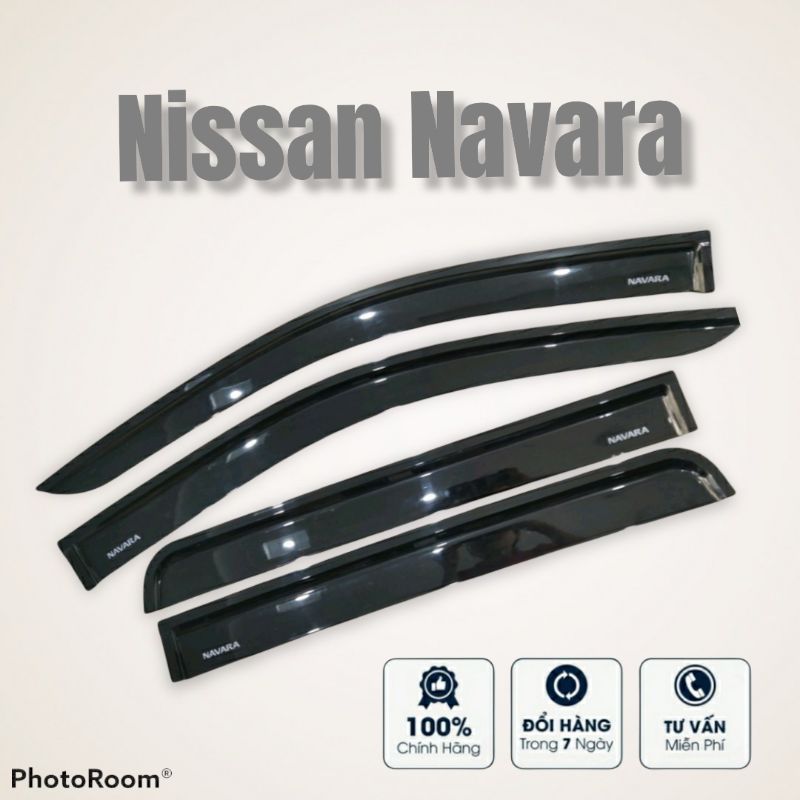 Vè Che Mưa Nissan Navara 2016 2017 2018 2019 2020 Màu Đen Thái
