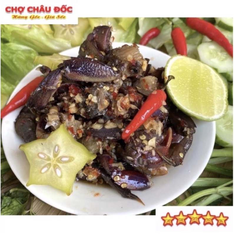 750gr Ba Khía Sữa Miền Tây Trộn Sẵn Tỏi Ớt Loại Con Nhỏ Mềm Vừa Ăn Đặc Sản Miền Tây Nam Bộ