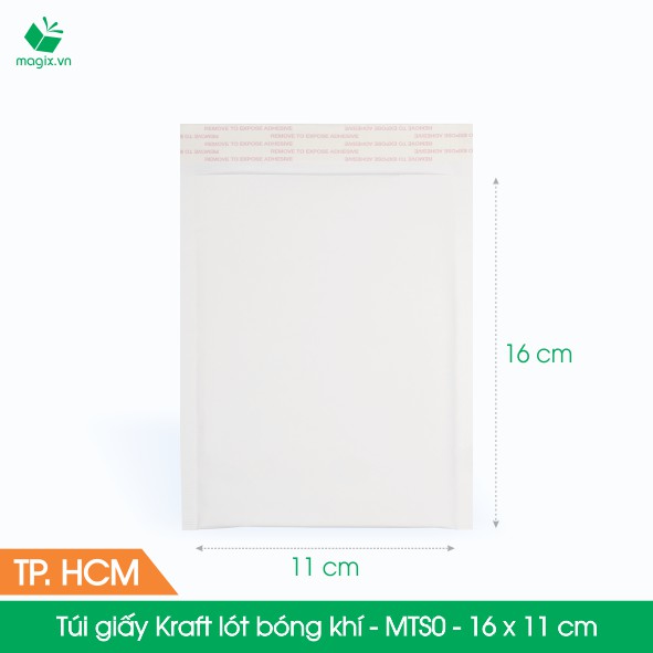 Combo 25 Túi chống sốc cao cấp - Túi giấy Kraft lót bóng khí đóng hàng thay hộp carton