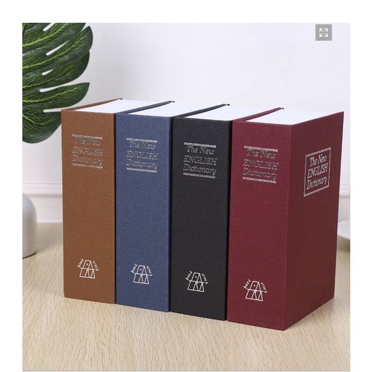 Két sắt hình quyển sách size nhỏ 18cm
