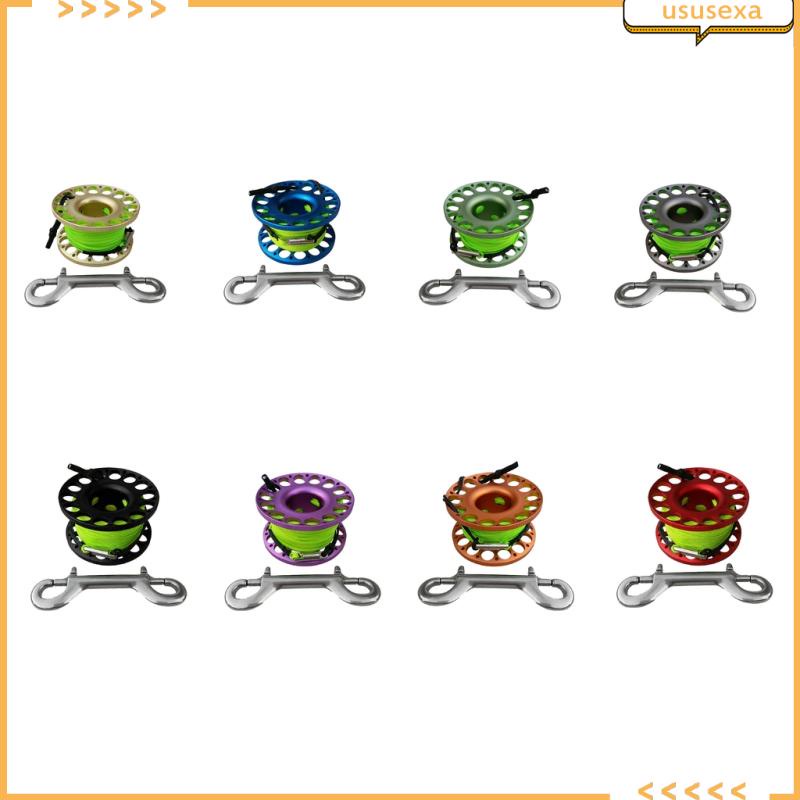 Cuộn dây câu cá bằng hợp kim nhôm cao cấp kèm kẹp hai đầu dài 30m màu sắc lựa chọn | BigBuy360 - bigbuy360.vn